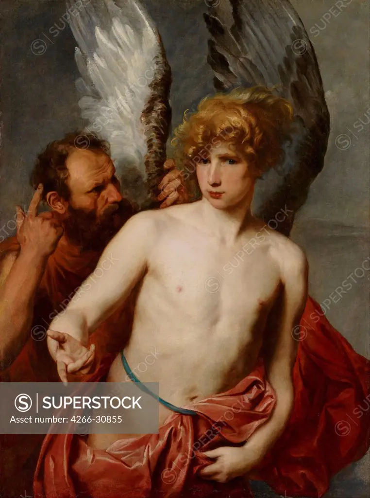 Daedalus and Icarus by Dyck, Sir Anthony van (1599-1641) / Art Gallery of Ontario / Between 1615 and 1620 / Flanders / Oil on canvas / Mythology, Allegory and Literature / 115,3x86,4 / Baroque