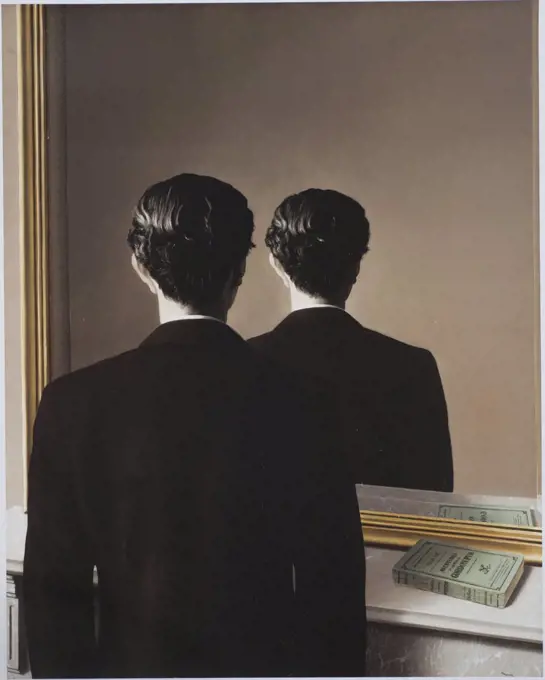 The Forbidden Reproduction (La reproduction interdite) by Magritte, Rene Francois Ghislain (1898-1967) / Museum Boijmans Van Beuningen, Rotterdam / 1937 / Belgium / Oil on canvas / Genre / 81,3x65 / Surrealism