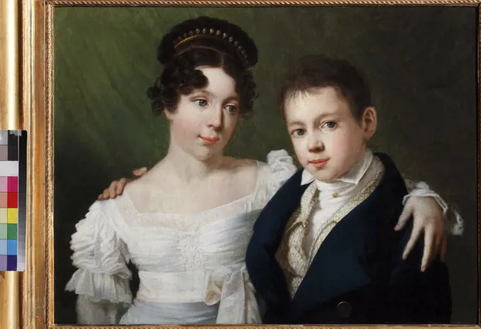 Princess Alexandrine of Prussia (1803-1892) and Prince Albert of Prussia (1809-1872), Anonymous  