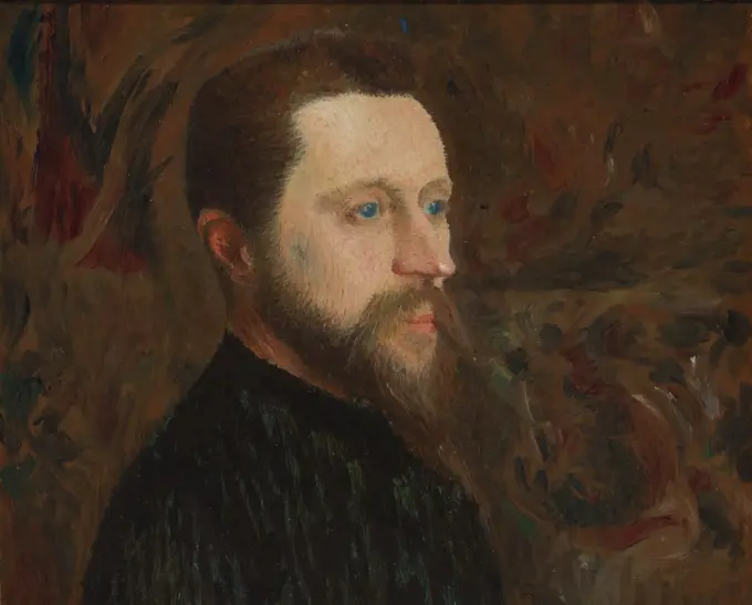 Portrait of Georges Seurat, Laurent, Ernest (1859-1929)