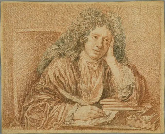 Portrait of the composer Michel-Richard Delalande (1657-1726), Santerre, Jean Baptiste (1658-1717)