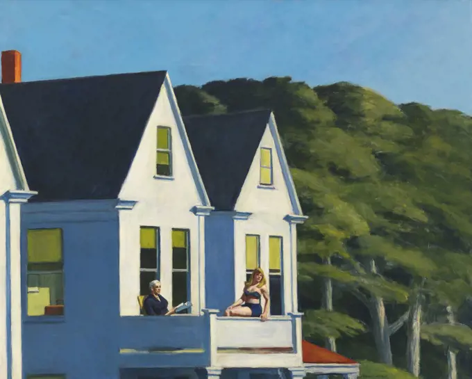 Second Story Sunlight, Hopper, Edward (1882-1967)