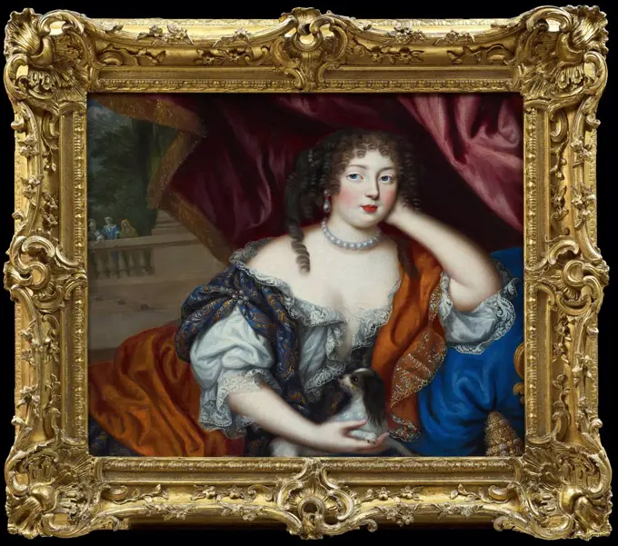 Portrait of Louise Renée de Penancoët de Kérouaille, Duchess of Portsmouth (1649-1734), Gascar, Henri (1635-1701)