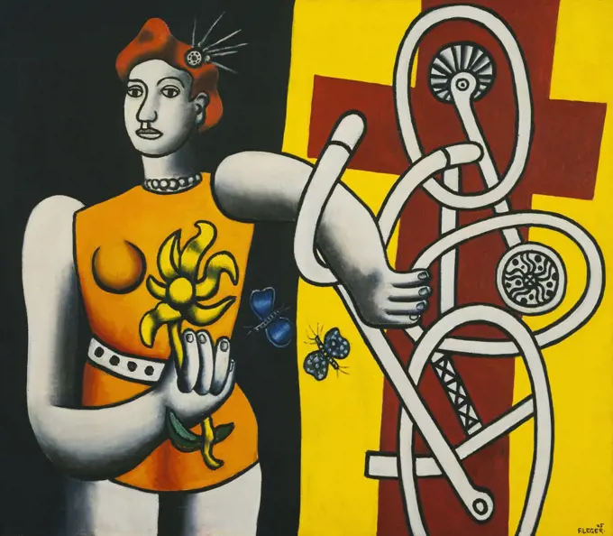 Leger, Fernand (1881-1955) © Museum of Modern Art, New York 1945 111,8x127 Oil on canvas Cubism France 