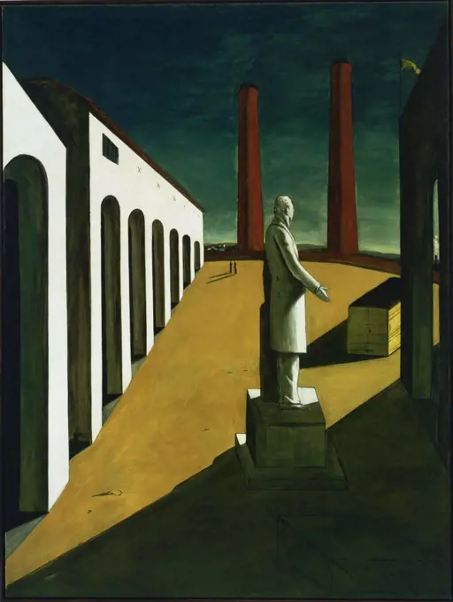 De Chirico, Giorgio (1888-1978) © Museum of Modern Art, New York 1914 185x139,7 Oil on canvas Surrealism Italy Mythology, Allegory and Literature 