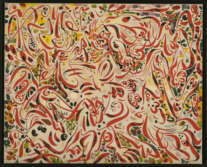 Masson, Andre (1896-1987) © Museum of Modern Art, New York 1944 55,2x67,9 Oil on canvas Abstract Art France Abstract Art 