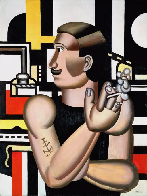 Leger, Fernand (1881-1955) National Gallery of Canada 1920 115,9x88,9 Oil on canvas Cubism France 