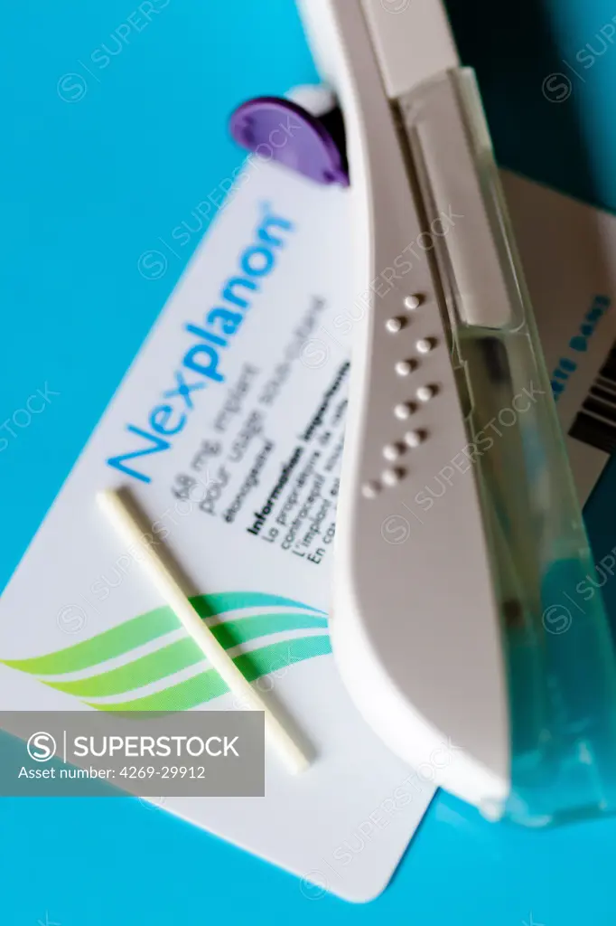 Contraceptive implant Nexplanon ®.