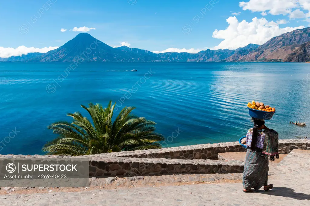 Atitlán lake, Guatemala.