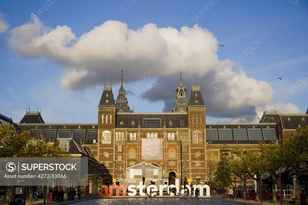 Rijkmuseum in Amsterdam, Netherlands