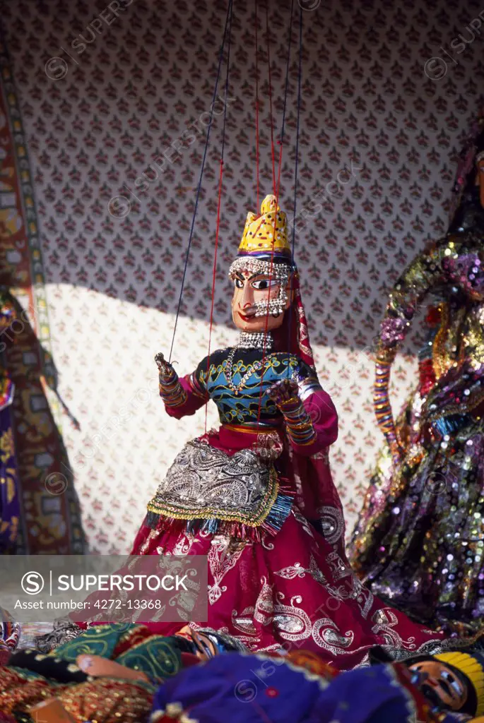 Traditional Rajasthani puppet