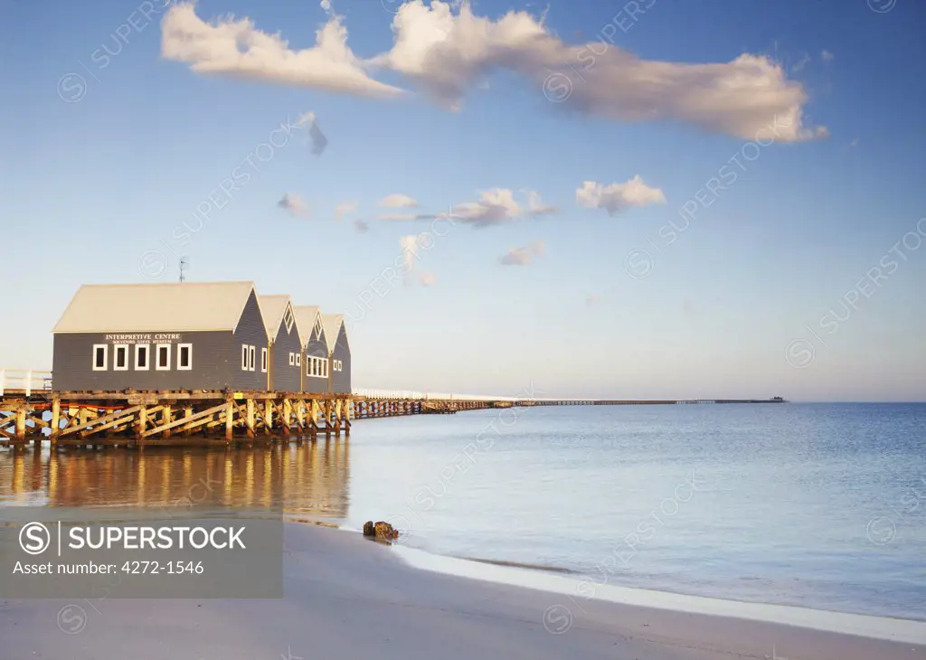 Busselton pier at dawn, Western Australia, Australia