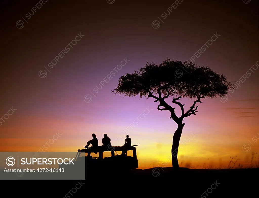 Dawn in the Mara, a time to stop and drink colour while on safari.