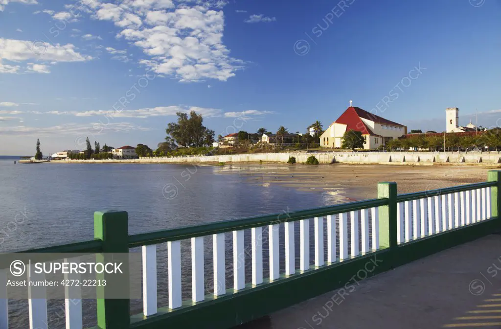 View of Inhambane from ferry pier, Inhambane, Mozambique