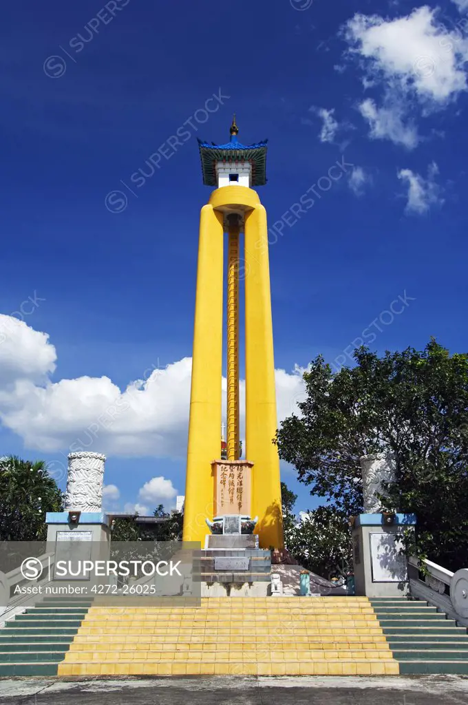 Philippines, Luzon, Manila. Chinese cemetery and mausoleum.