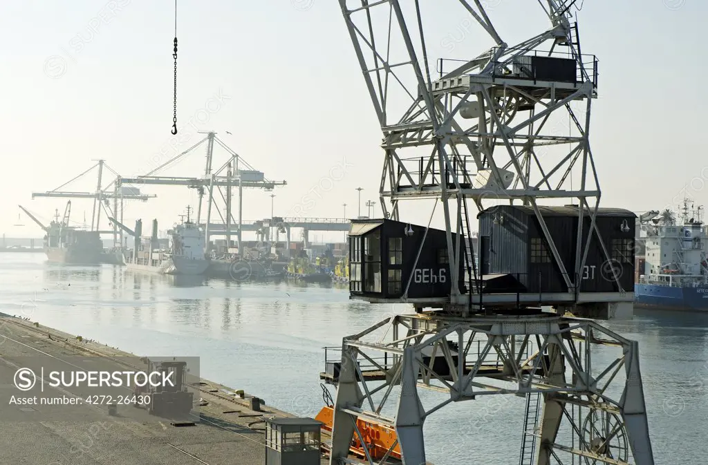 The harbour of Leixoes, near the city of Oporto (Porto). Portugal