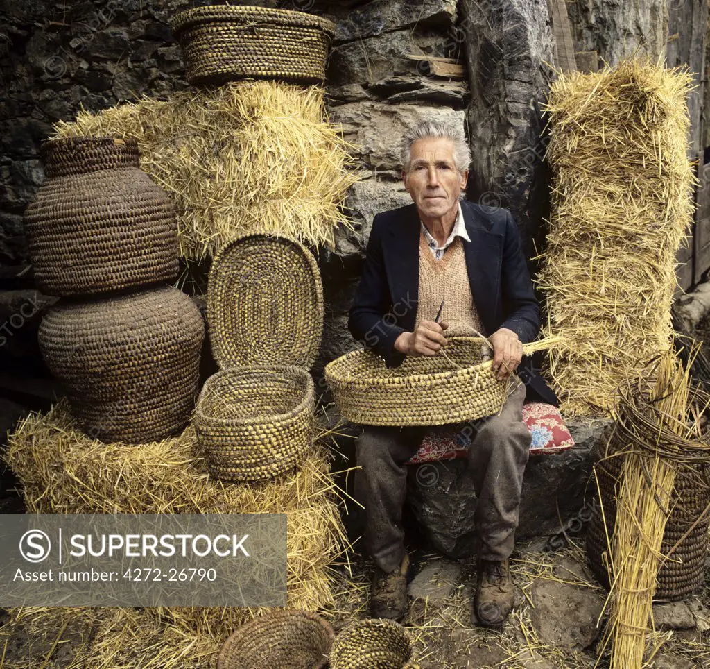 Basketmaker of Tras os Montes, Portugal