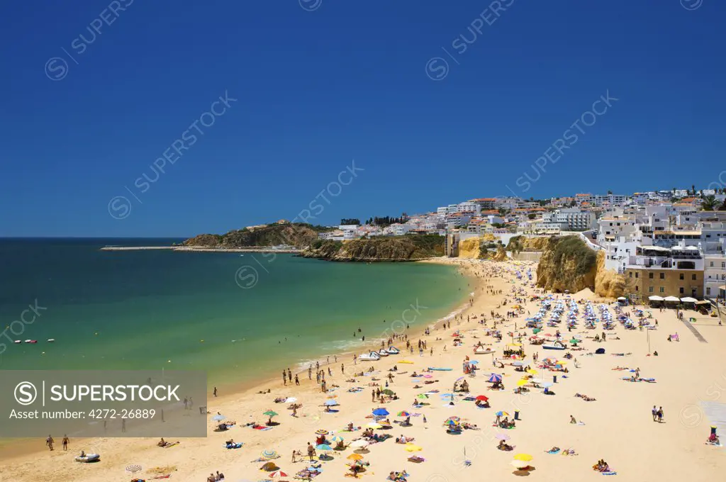 Beach of Albufeira, Algarve, Portugal