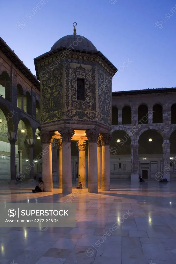 The Dome of the Treasury in the Umayyad Mosque, Damascus, Syria