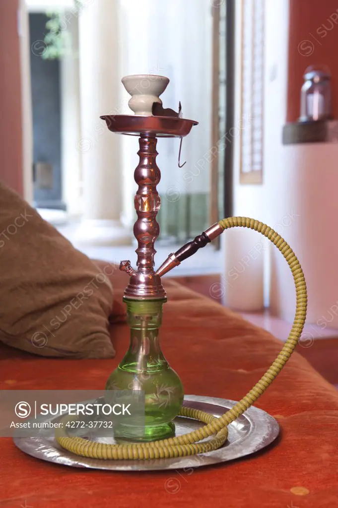 Hookah or Hubble Bubble, Maison mk Hotel, Marrakech