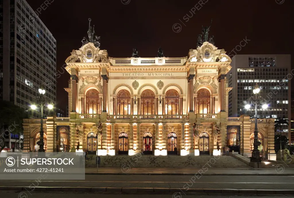 Municipal Theatre of Sao Paulo is a theatre in Sao Paulo, Brazil.