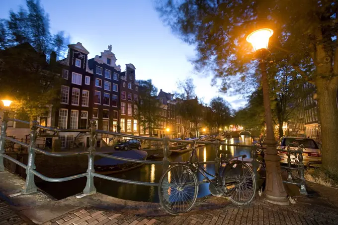 Canal, Amsterdam, the Netherlands