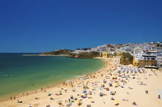 Beach of Albufeira, Algarve, Portugal