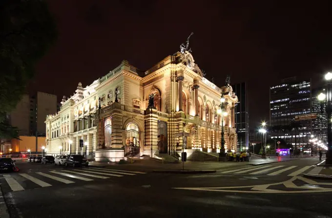 Municipal Theatre of Sao Paulo is a theatre in Sao Paulo, Brazil.