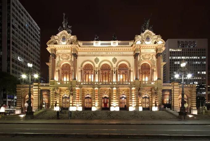 Municipal Theatre of Sao Paulo is a theatre in Sao Paulo, Brazil.