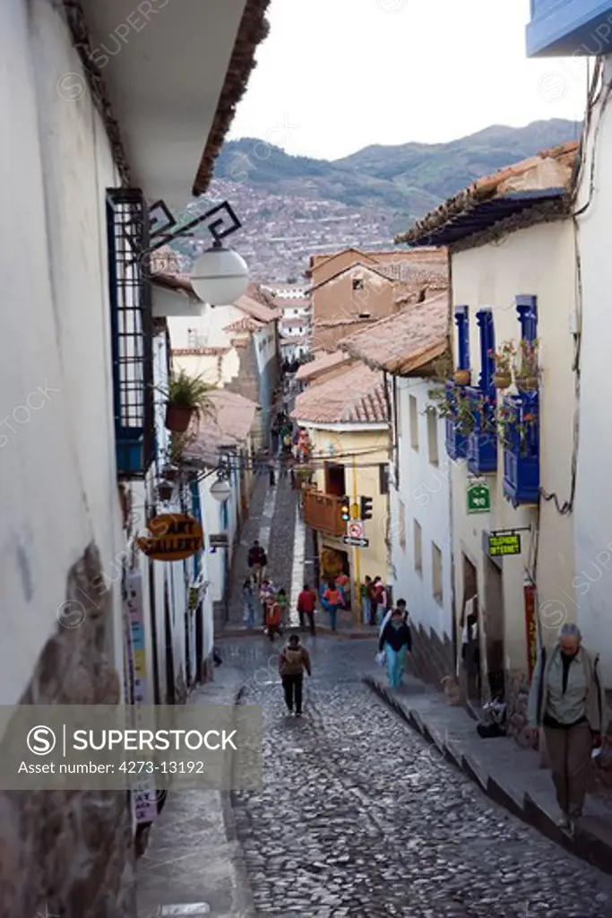 Lane In Cuzco, Peru