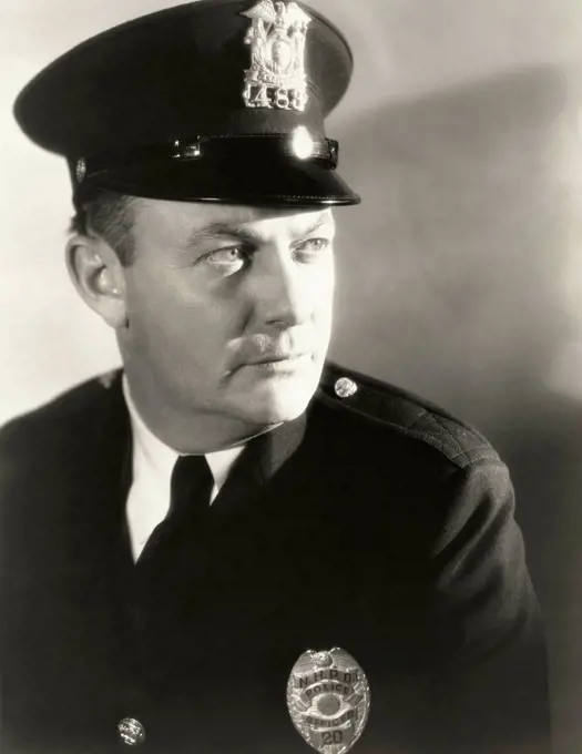 Portrait of a policeman (OLVI007_OU939_F)