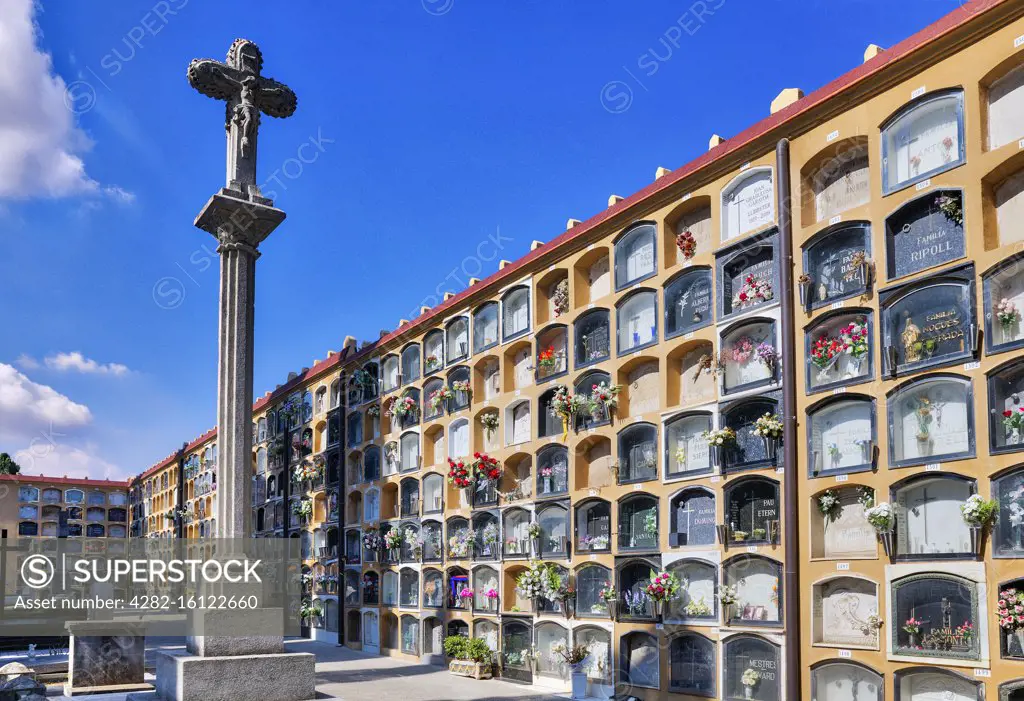 Cementeri Les Corts in Barcelona.