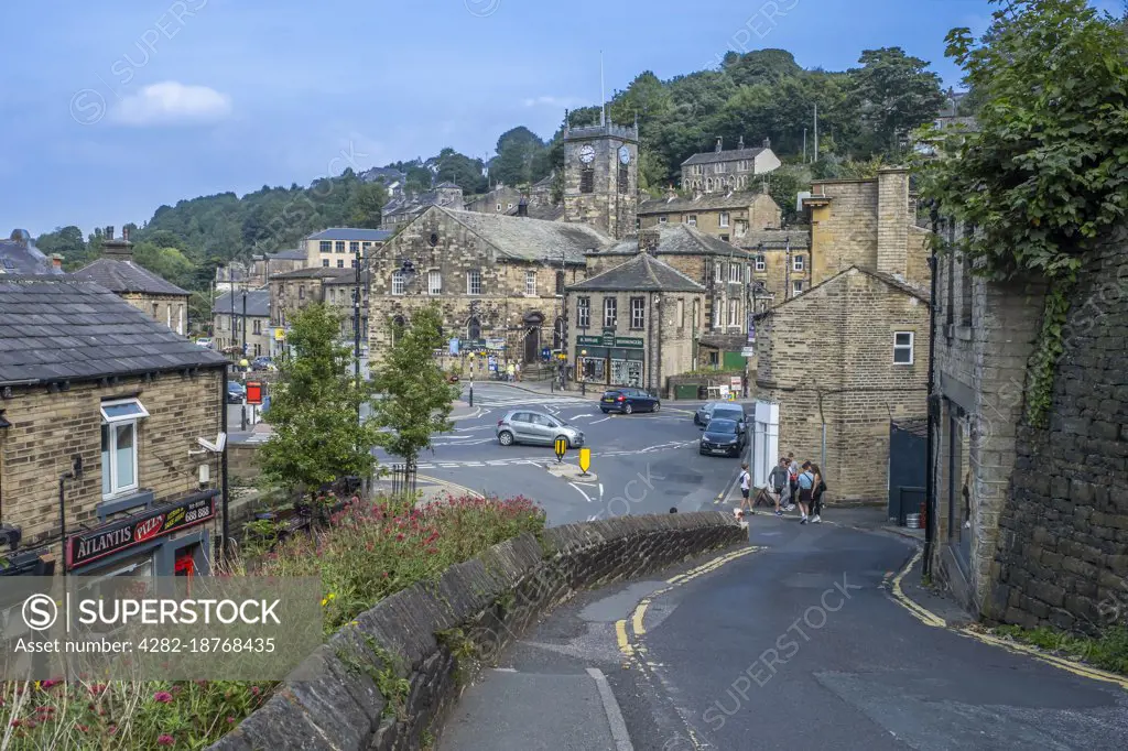 Holmfirth in Yorkshire was the setting for Last of the Summer Wine.