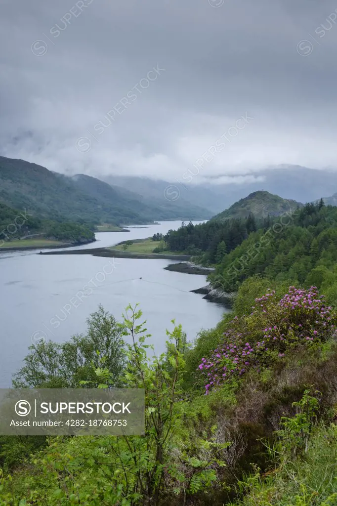 Overview of Kinlochleven.