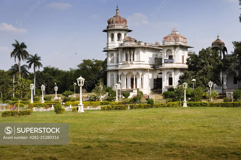 Gulab Baag public library in Udaipur.