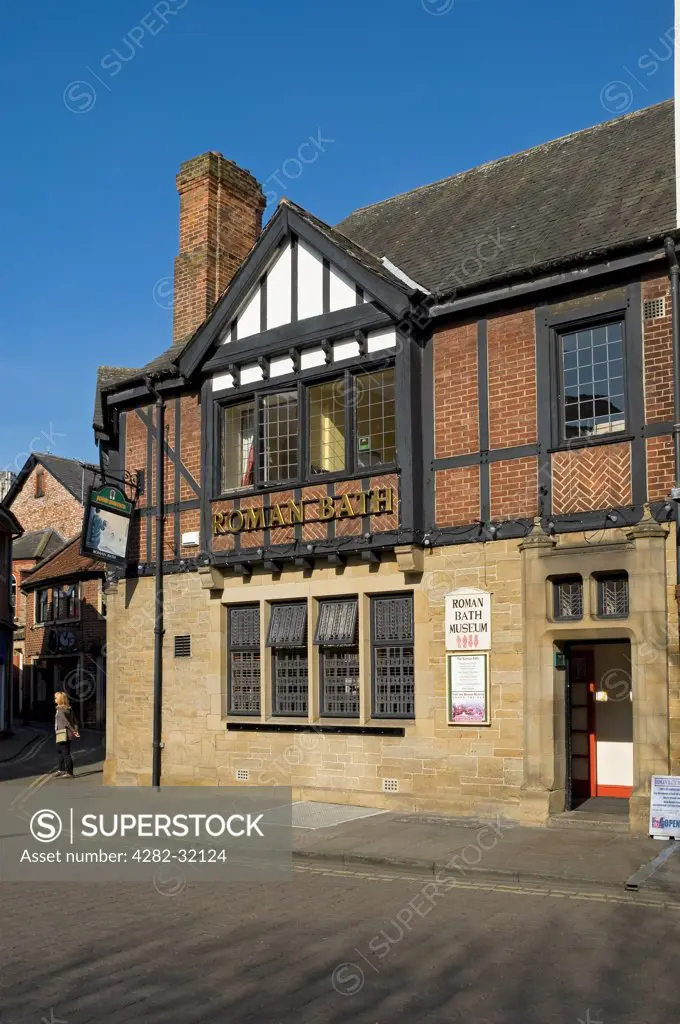 England, North Yorkshire, York. Exterior of the Roman Bath pub in St Sampson's Square in York.