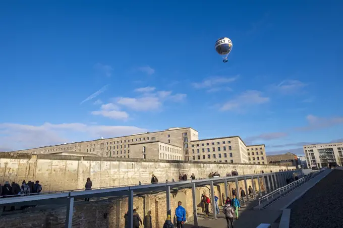 The Topography of Terror and Berlin Wall Documentation Center of Nazi Terror in Berlin.