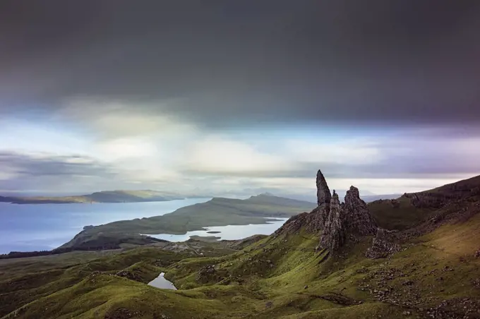 View from the Old Man of Storr.