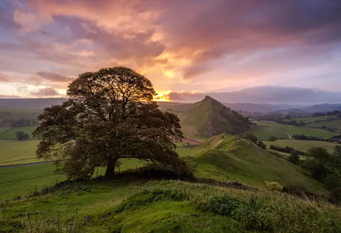 Parkhouse Hill at sunrise.