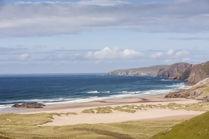 Sandwood Bay in Sutherland in Scotland.