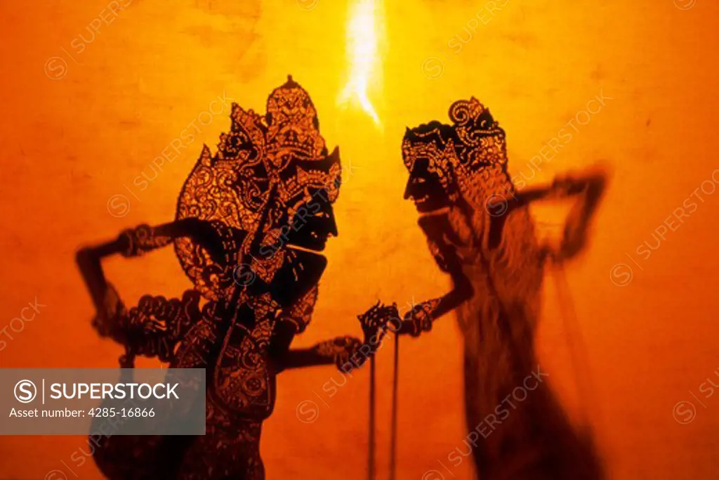 Wayang Shadow Puppets, Bali, Indonesia