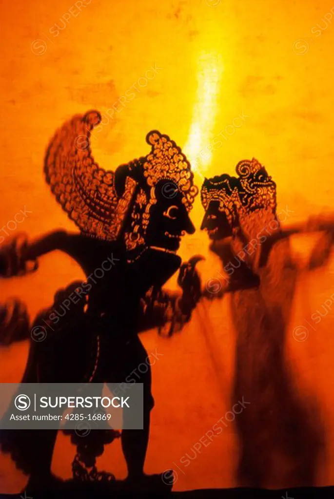 Wayang Shadow Puppets, Bali, Indonesia