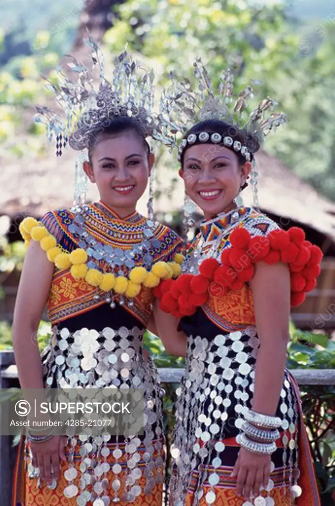 Sarawak Cultural Village, Iban Costumes