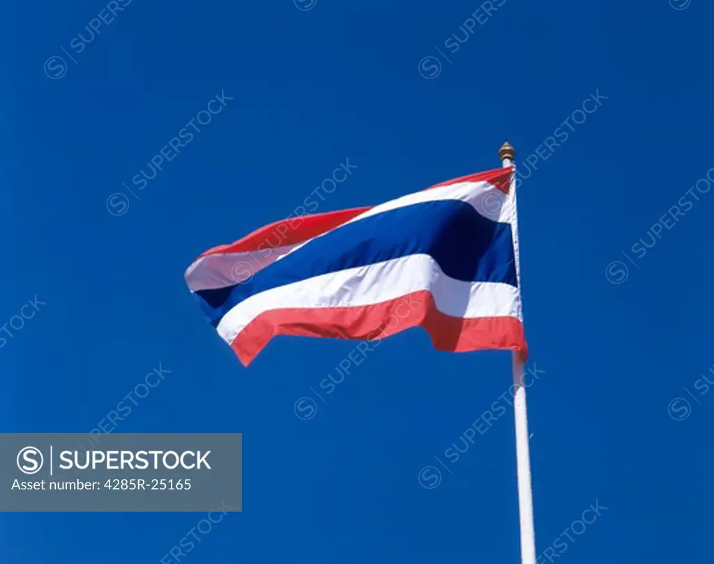 Thailand, Bangkok, Thai Flag