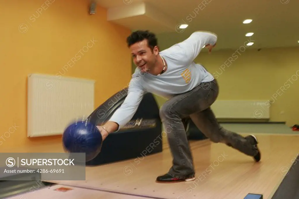 Man with the bowling