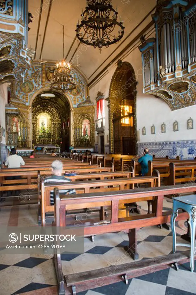 Built between 1657 and 1772, it is one of the most beautiful examples of Baroque art in Brazil. Put under government trust in 1938 and restored in 2001, the church exhibits many of the works of Francisco Xavier de Brito, a Portuguese artist.