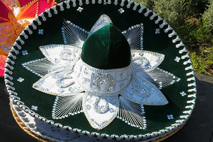 Sombrero hat for sale, Mexico City, Mexico