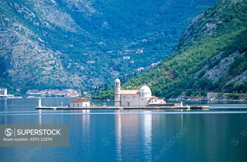 Our Lady of the Rocks Island, Gospa od Skrpjela, Bay of Kotor, Kotor, Montenegro, Former Yugoslavia