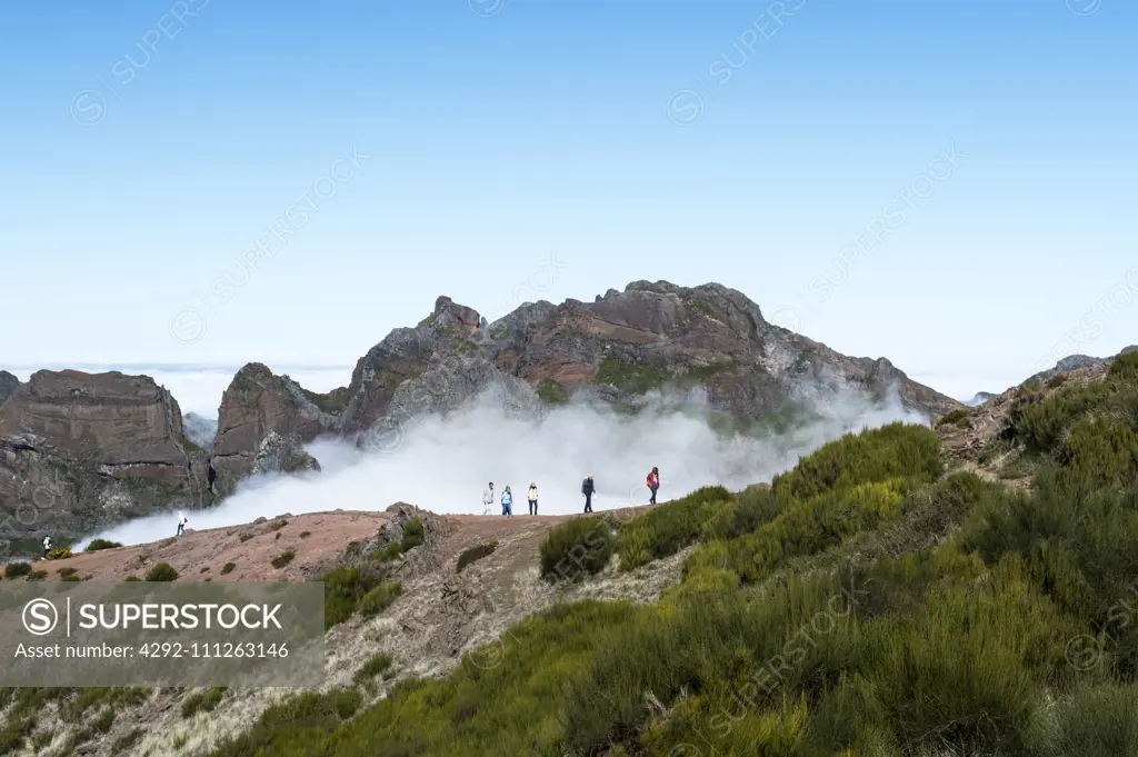 Portugal, Madeira Island, Pico do Arieiro