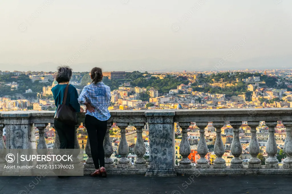 Italy, Campania, Naples, Belvedere San Martino